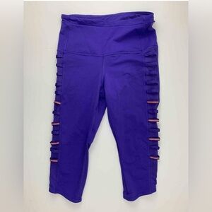 Lululemon Running Training Breeze
Crop IRSF Purple